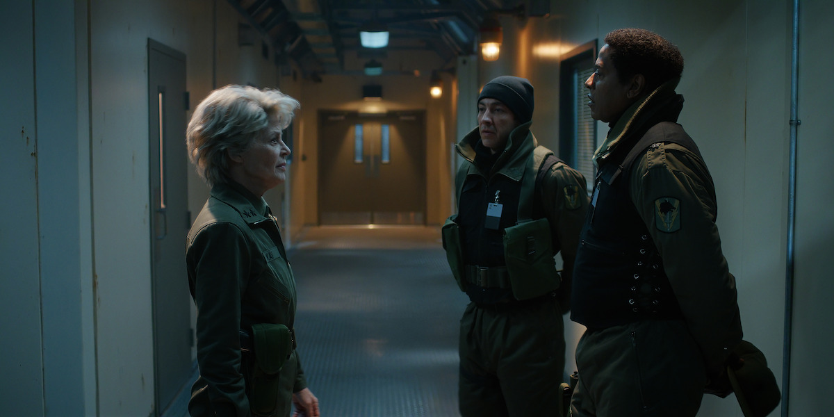 Linda Hamilton as Dr. Kay in 'Stranger Things 5'