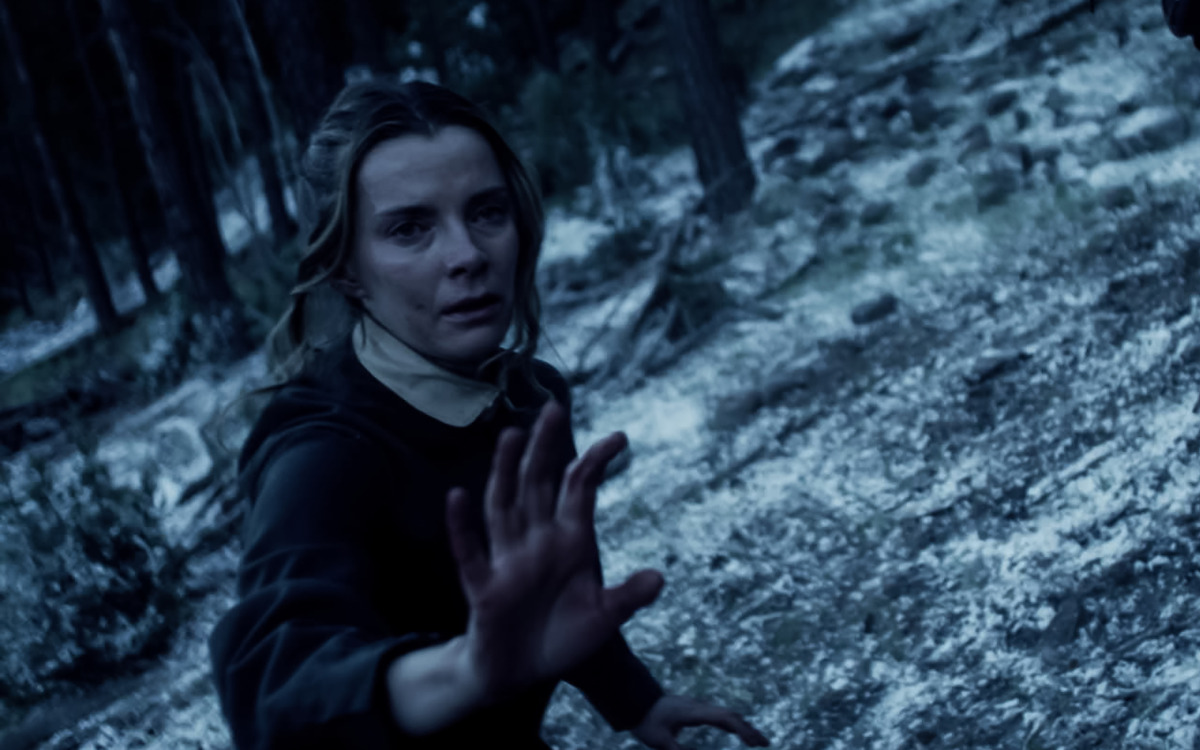 Betty Gilpin as Sara Rowell in ‘American Primeval’