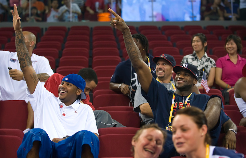 Inline The Redeem Team Olympics Stands: 2