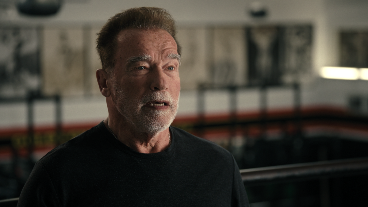 Arnold Schwarzenegger in ‘Sly’