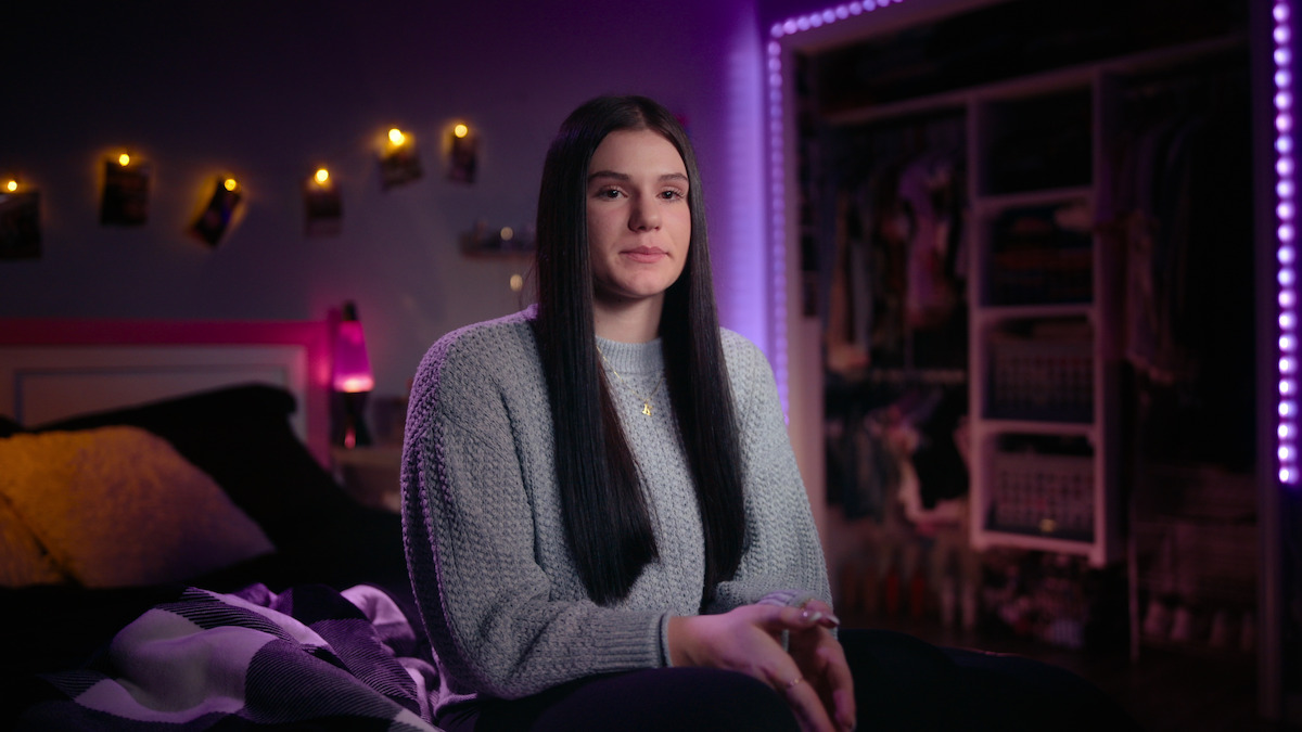 Unknown Number: The High School Catfish. Khloe in Unknown Number: The High School Catfish. Cr. Courtesy of Netflix © 2025