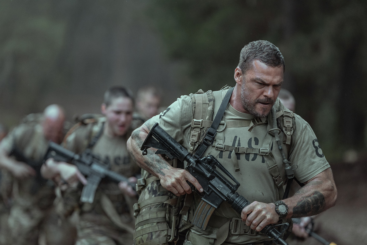 Alan Ritchson as 81 in ‘War Machine’