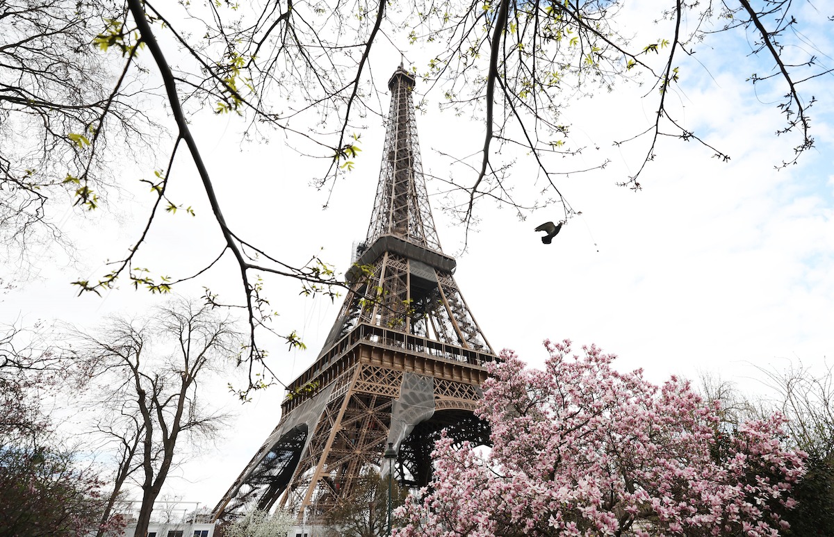 Paris' Eiffel Tower.