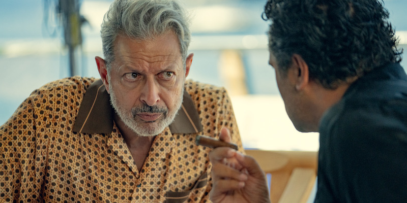 Jeff Goldblum as Zeus in 'KAOS'