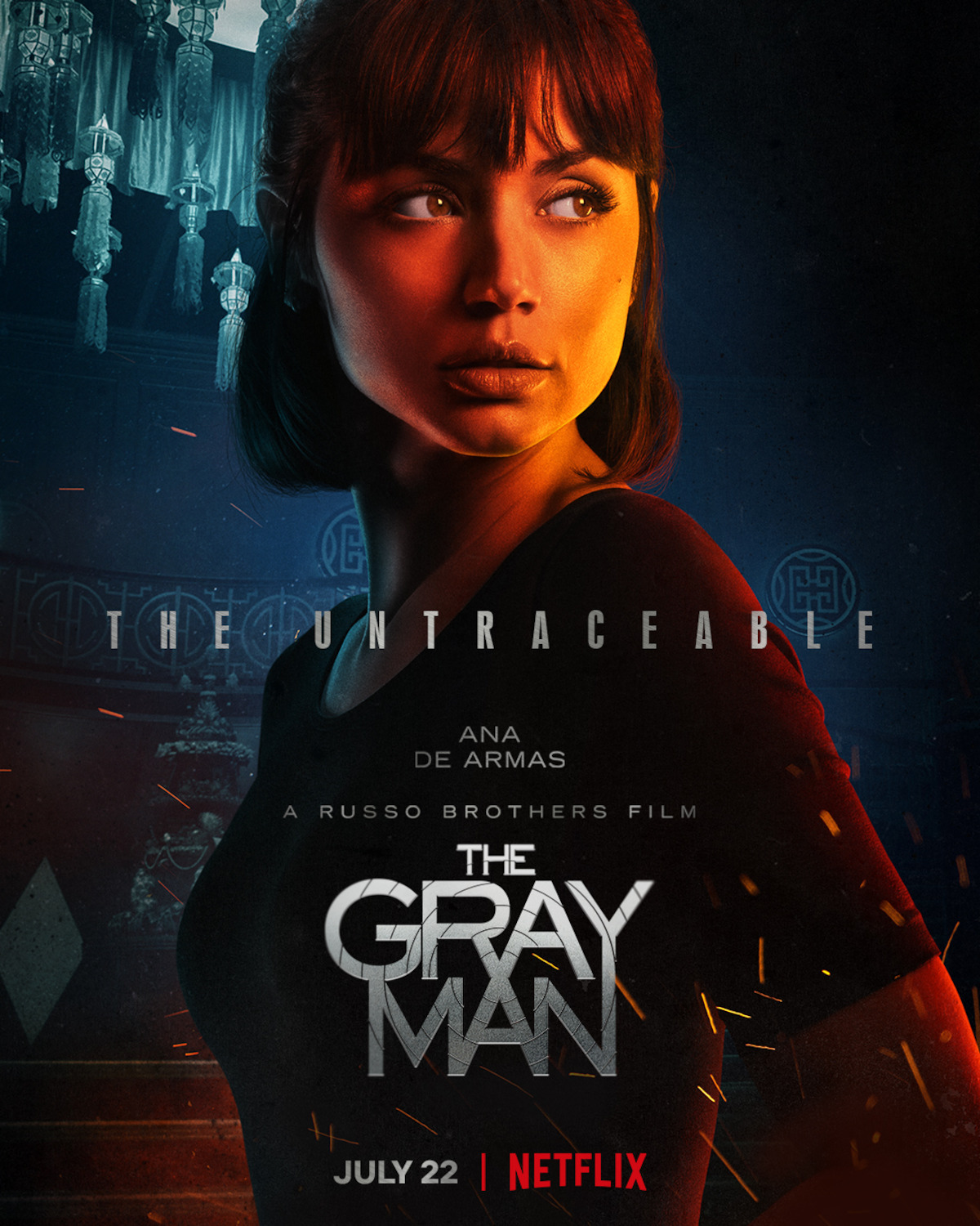 Dani Miranda - Track Down 'The Gray Man' with These New Character Posters
