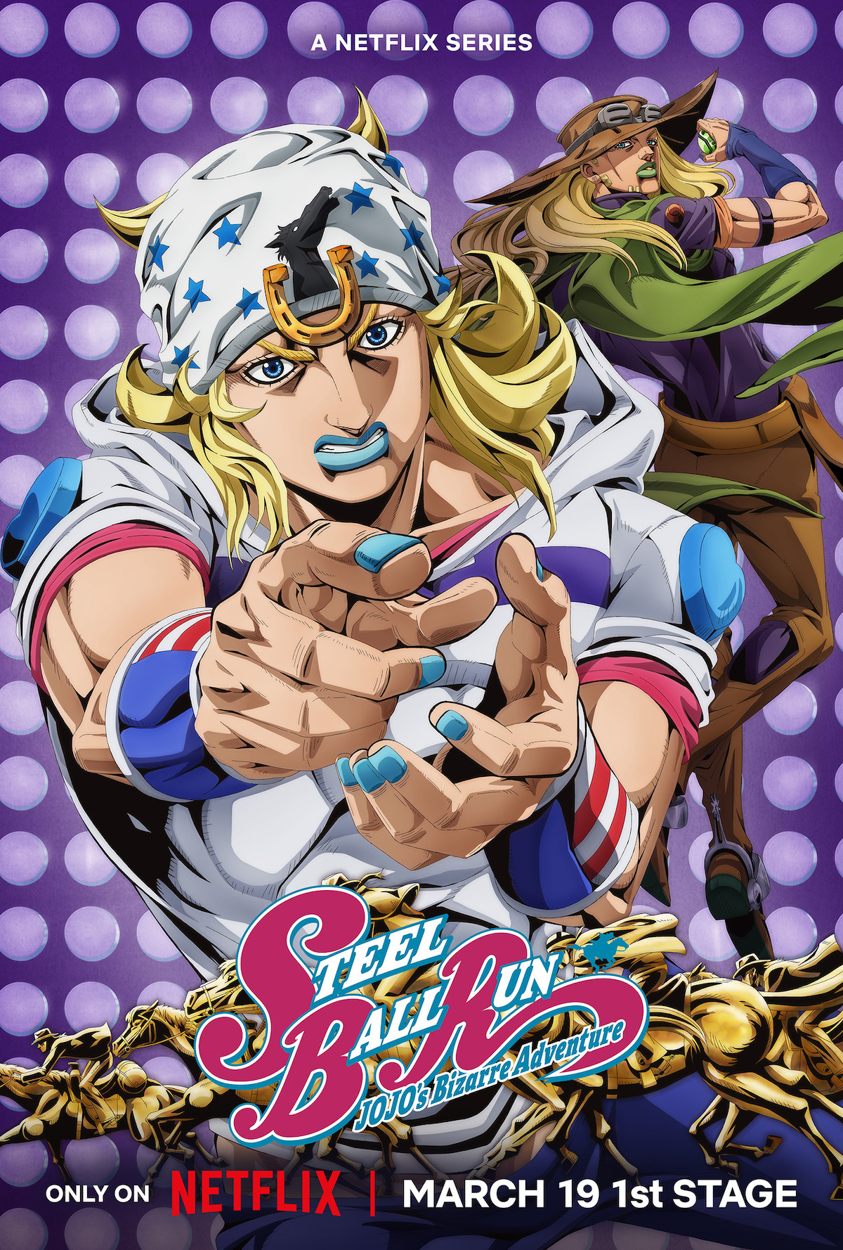 Steel Ball Run JoJo’s Bizarre Adventure Poster