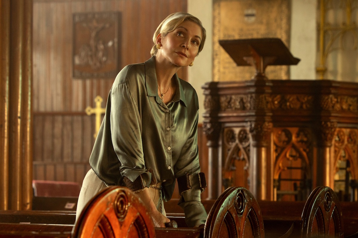 Carla Limbrey in a church