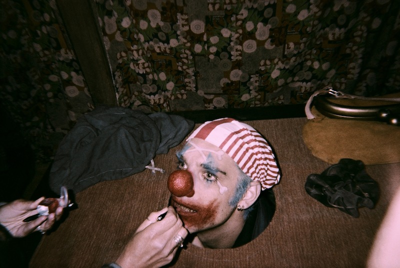 Buggy the Clown head prop on the set of Season 1 of 'One Piece.'