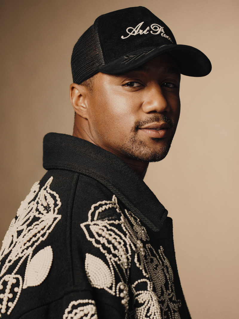 Jessie T. Usher poses in a glam shoot.
