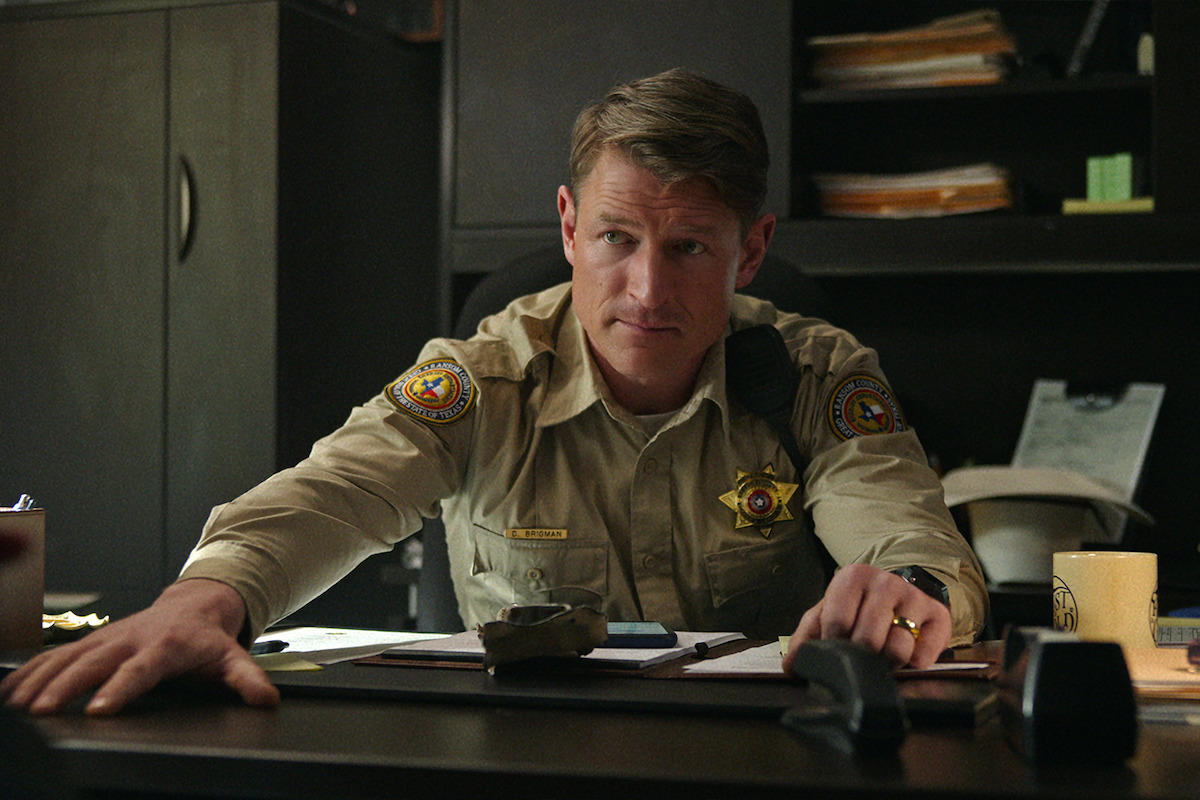 Philip Winchester as Sheriff Dan Brigman in ‘Ransom Canyon’