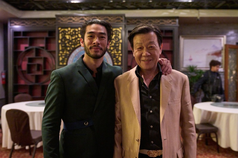 Justin Chien as Charles Sun, Johnny Kou as Big Sun in episode 107 of The Brothers Sun.