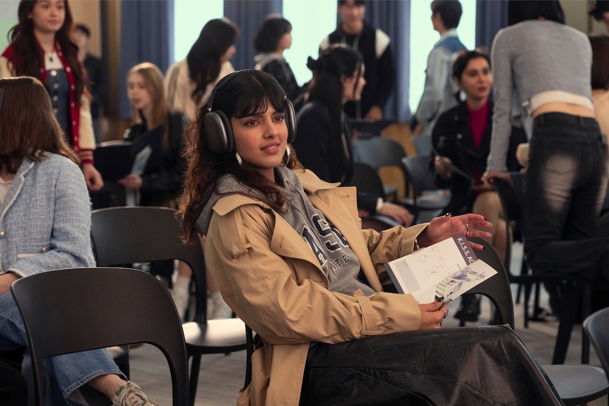 Sasha Bhasin as Praveena in ‘XO, Kitty’ Season 2.
