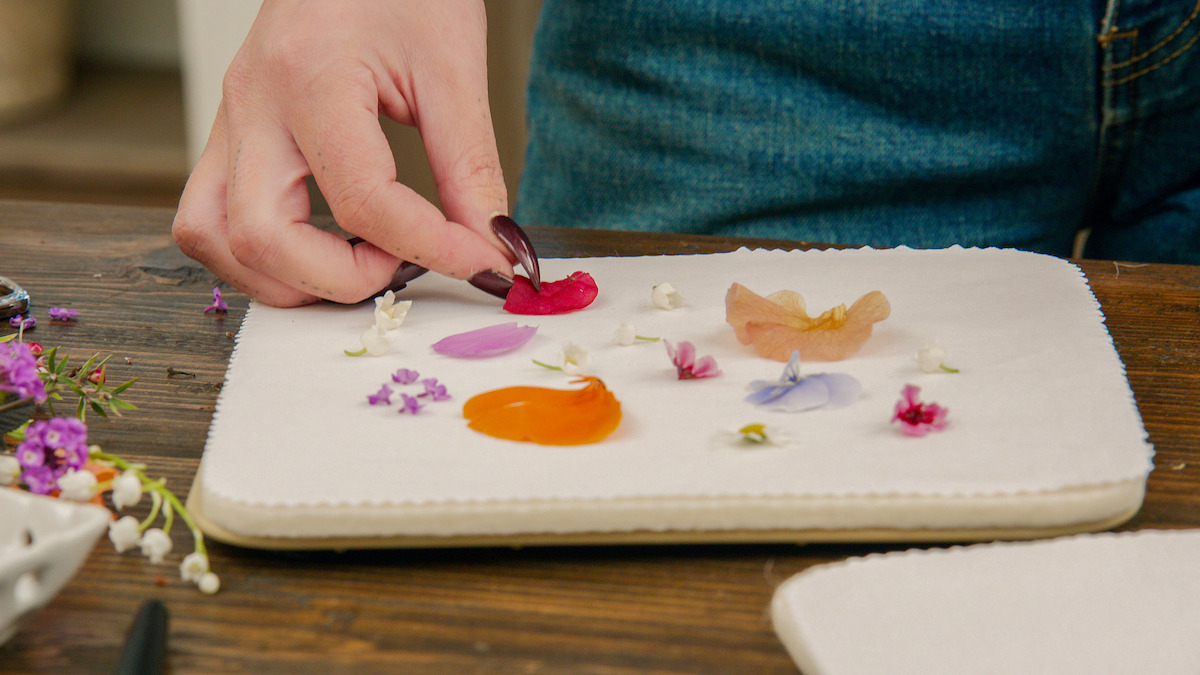 Microwave Pressed Flowers