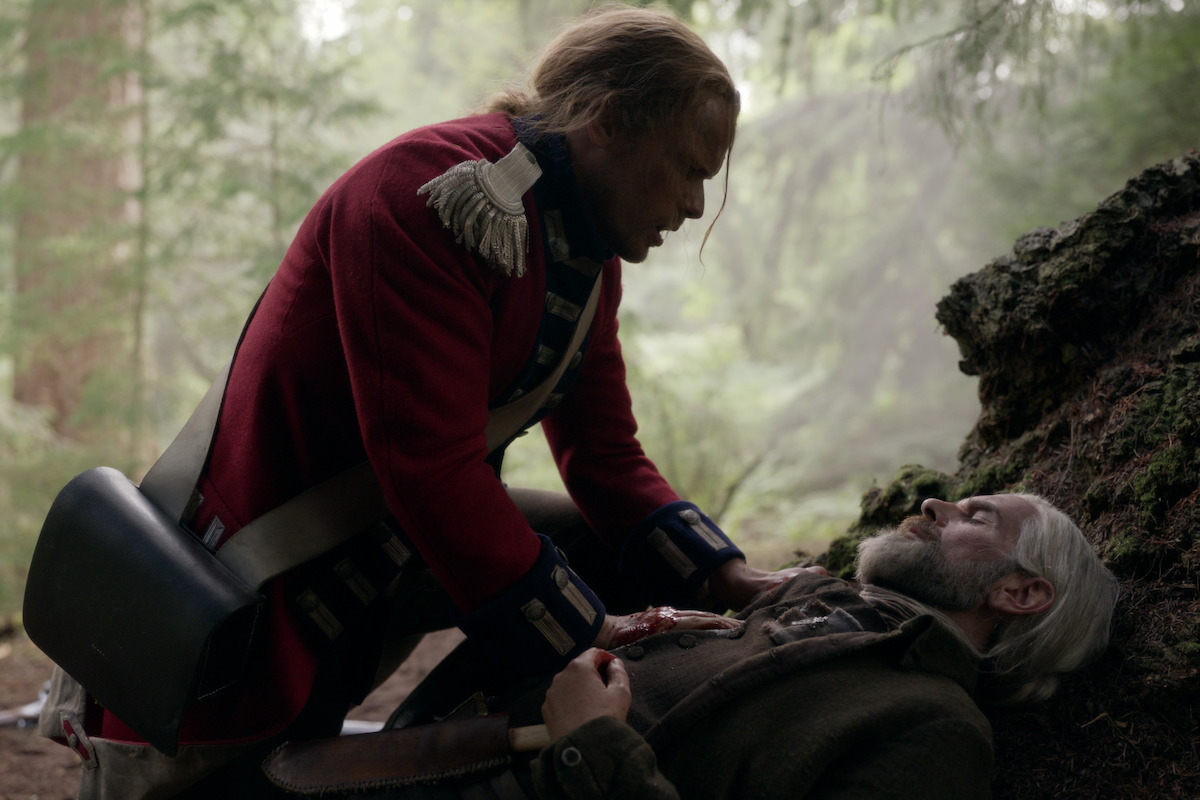 A scene from Season 5 of Outlander