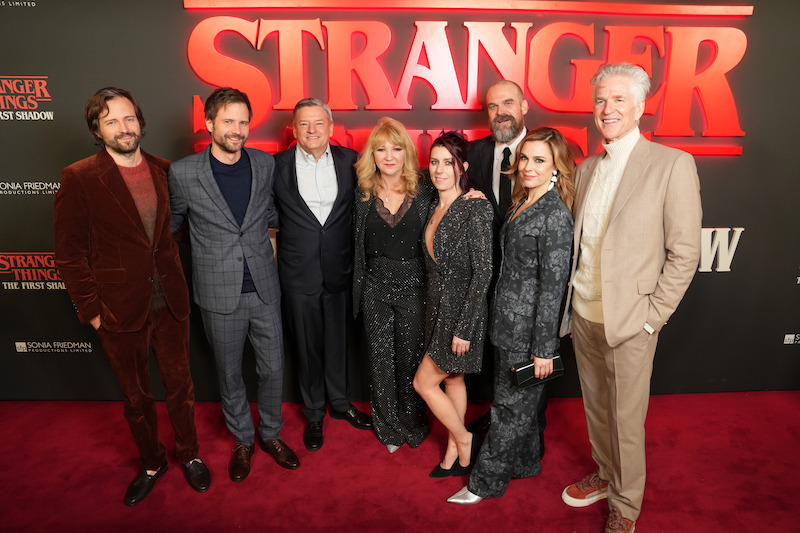 Opening Night Event in celebration of the original stage play STRANGER THINGS: THE FIRST SHADOW at the Phoenix Theatre in London's West End.
