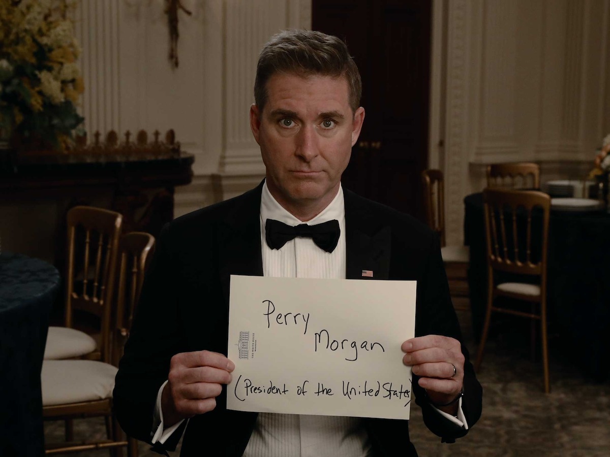Paul Fitzgerald as President Perry Morgan in ‘The Residence.’