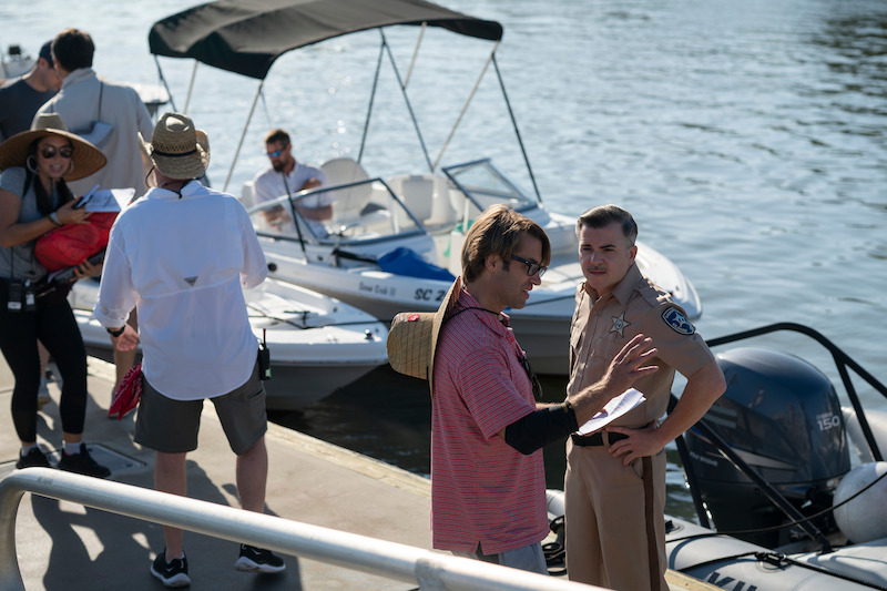 Chase Stokes in Outer Banks Season 1 Behind-the-Scenes Photo Gallery.