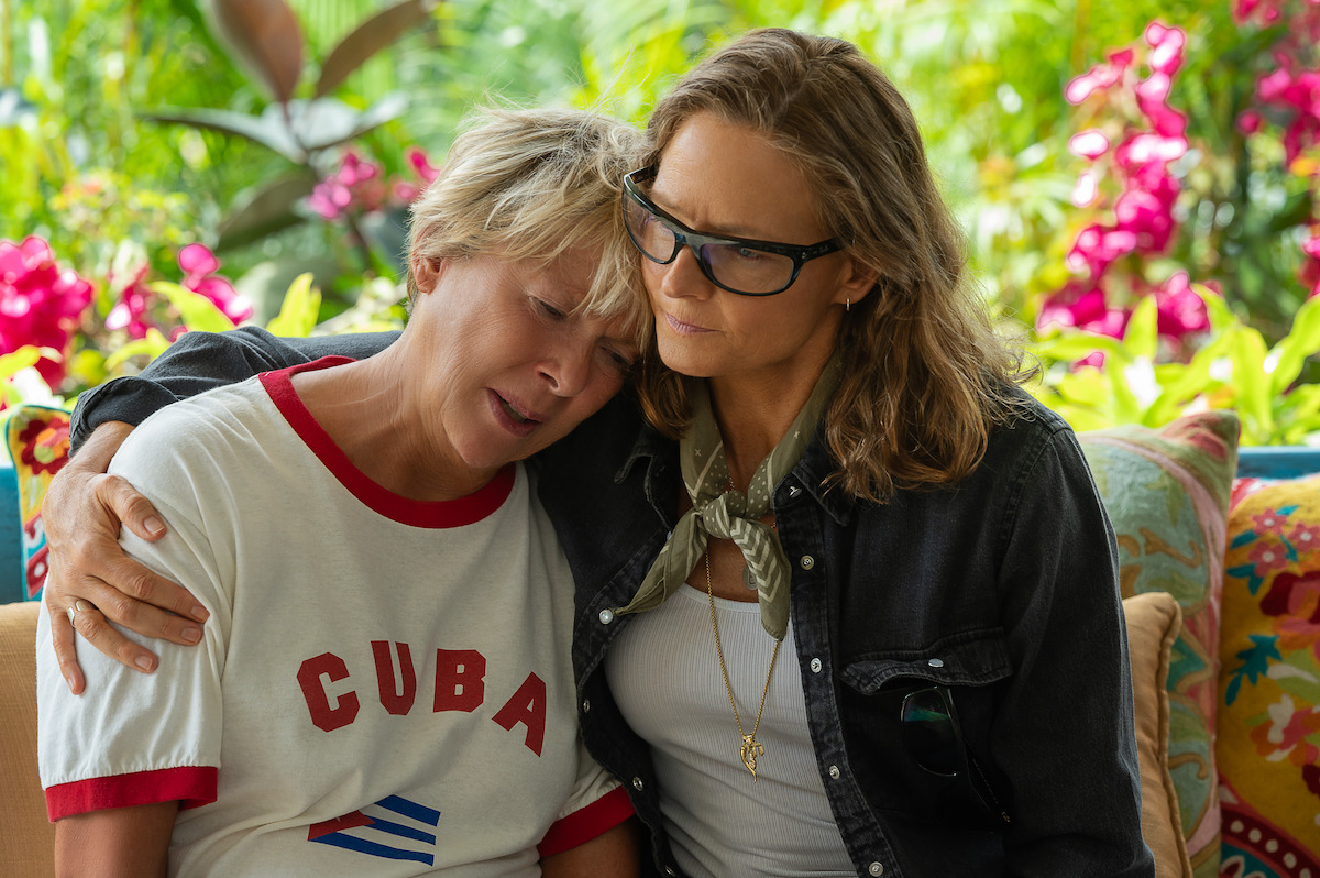 Jodie Foster as Bonnie Stoll and Annette Bening as Diana Nyad