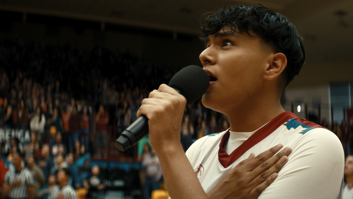 The first few minutes of 'Rez Ball.' 