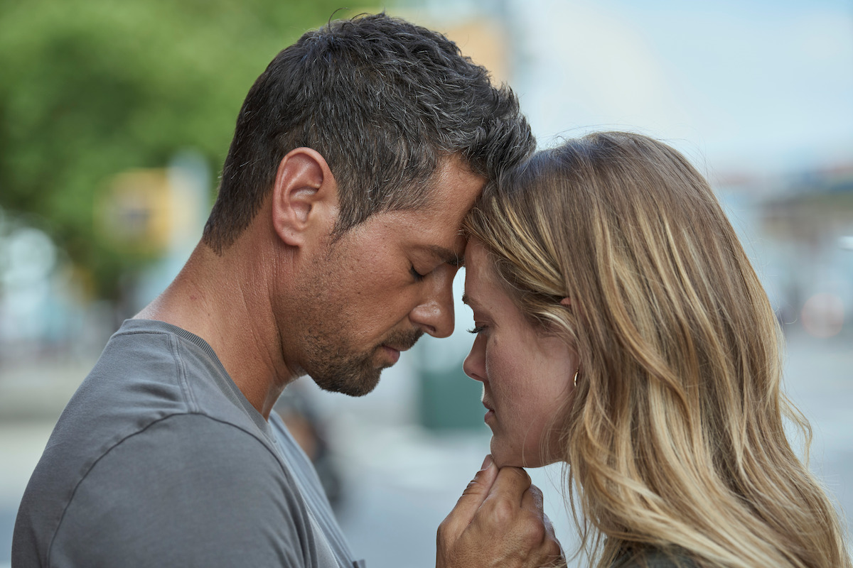 J.R. Ramirez as Jared Vasquez and Melissa Roxburgh as Michaela Stone in ‘Manifest’ Season 4.