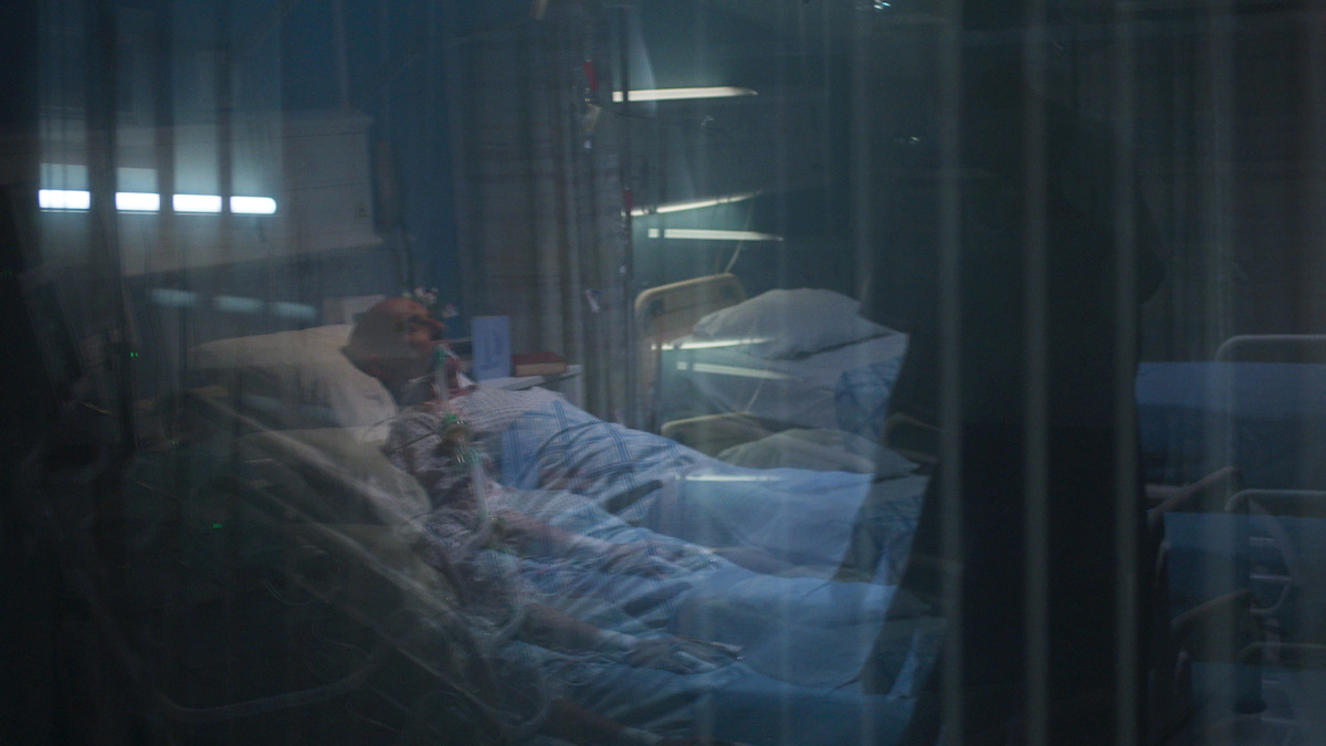patient in bed