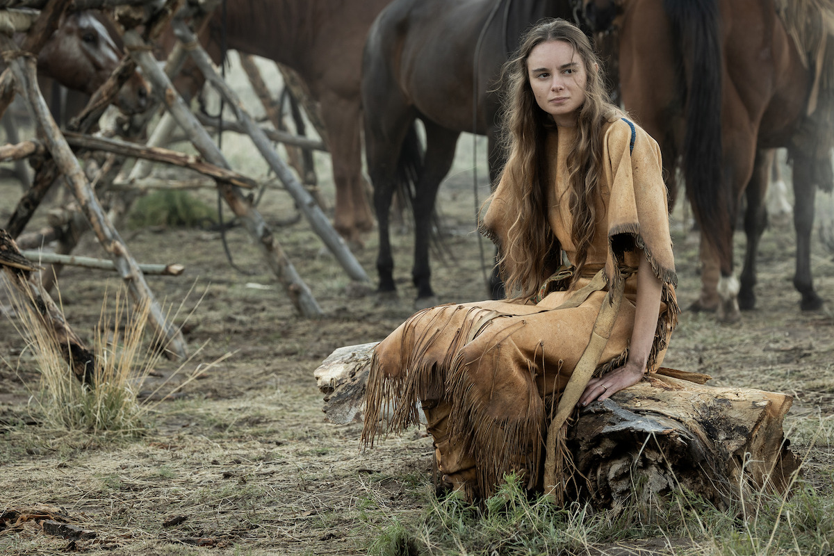 Saura Lightfoot Leon as Abish in ‘American Primeval’