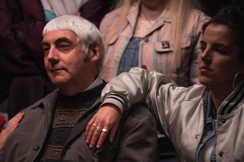 Uncle Colm (McAleer) and Michelle (O’Donnell) -  ‘Derry Girls’ Season 3 Photos