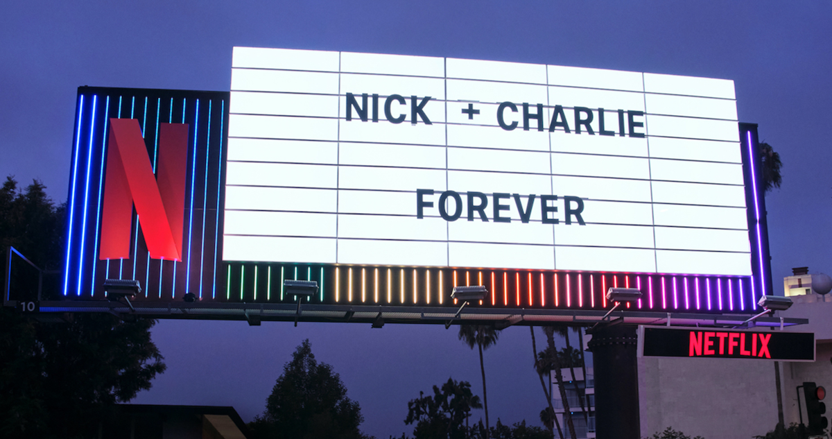 ‘Heartstopper’ Sunset marquee