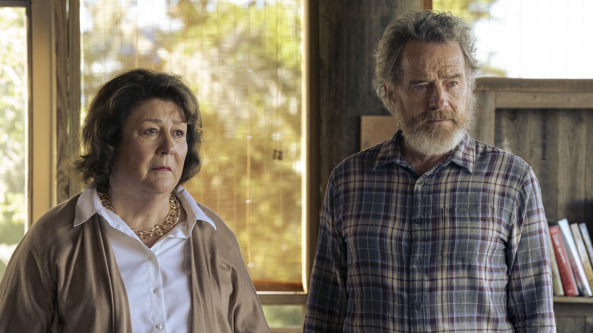 Margo Martindale as Elizabeth Guthrie and Bryan Cranston as Michael Desiat in Season 2 of ‘Your Honor’