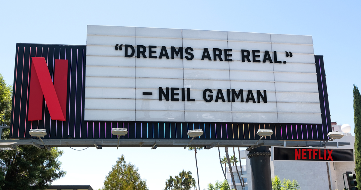 ‘The Sandman’ Sunset marquee