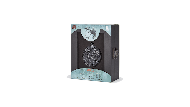 The Witcher Geralt Meteorite Medallion Necklace