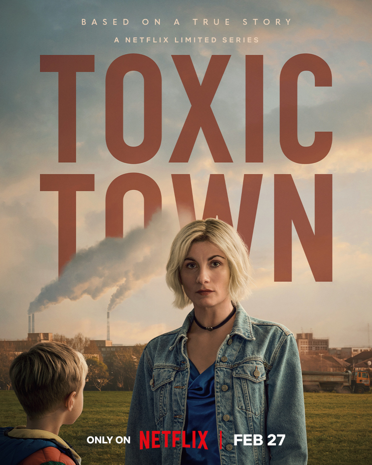 Key Art for Toxic Town starring Jodie Whittaker