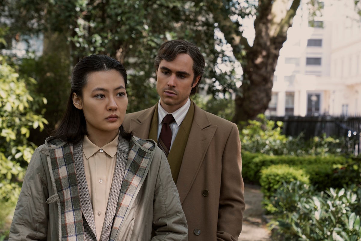 Zine Tseng as young Ye Wenjie, Ben Schnetzer as young Mike Evans in ‘3 Body Problem’