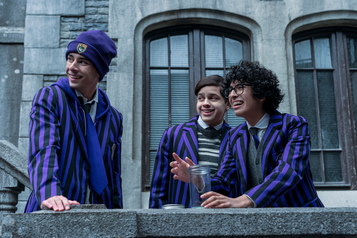 Moosa Mostafa as Eugene Ottinger in ‘Wednesday’ Season 2.