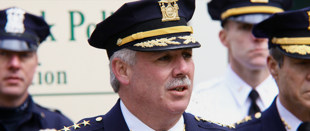 Former Suffolk County police chief James Burke