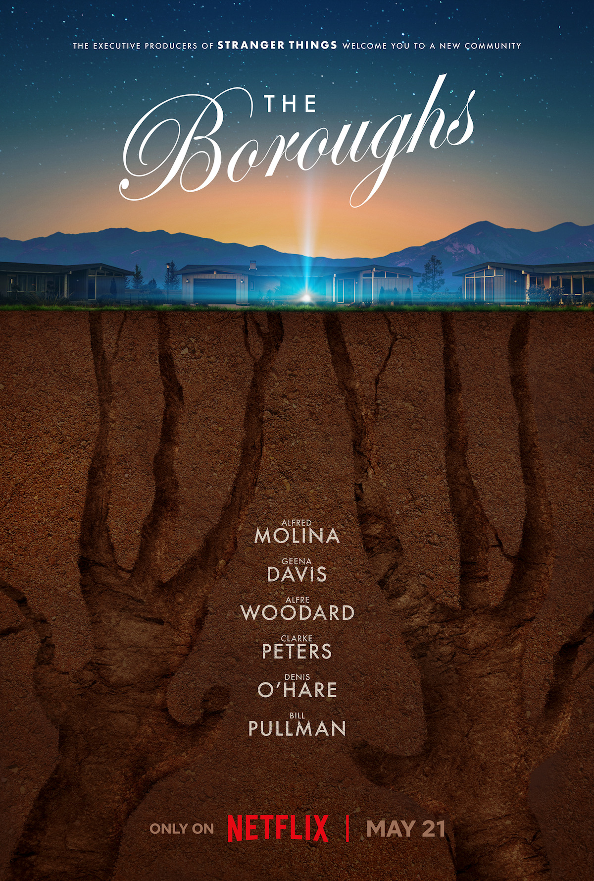 Key art poster for ‘The Boroughs’