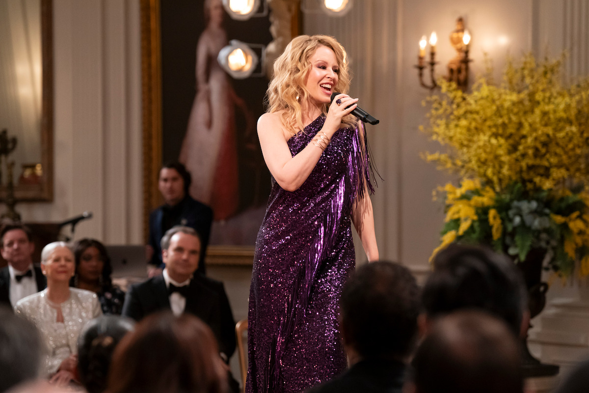 Kylie Minogue as herself in ‘The Residence’