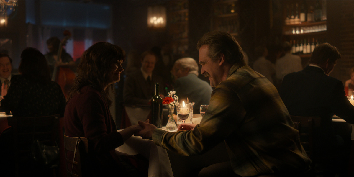 Winona Ryder as Joyce and David Harbour as Jim Hopper in ‘Stranger Things 5’