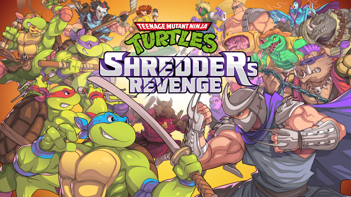 TMNT: Shredder's Revenge key art.