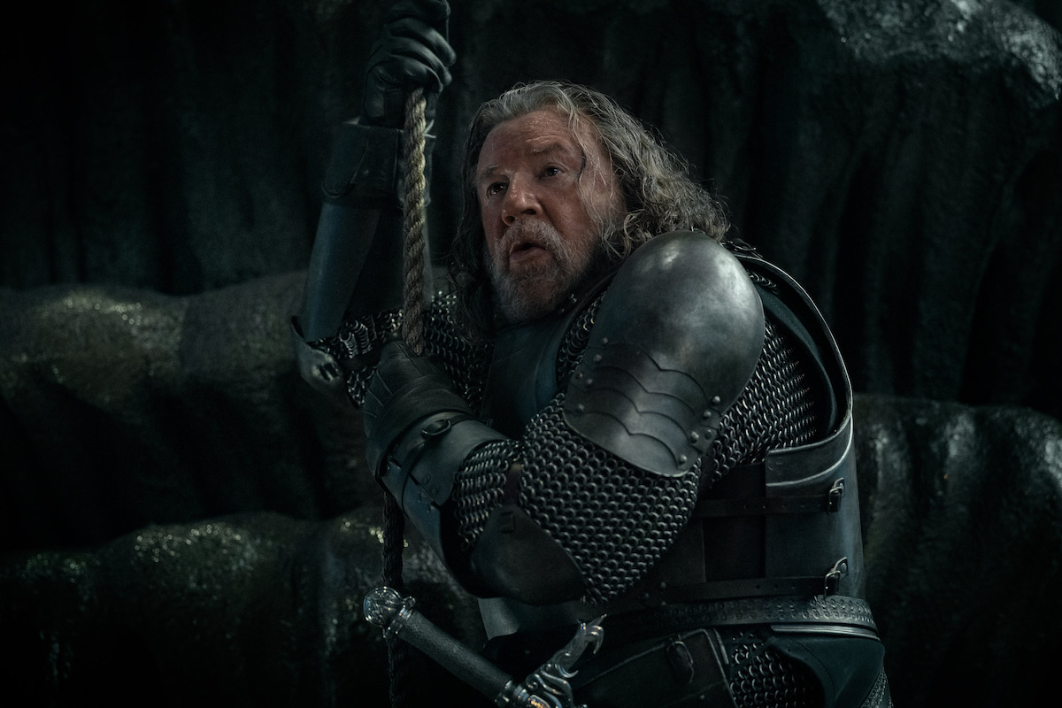 Ray Winstone as Lord Bayford in ‘Damsel’.