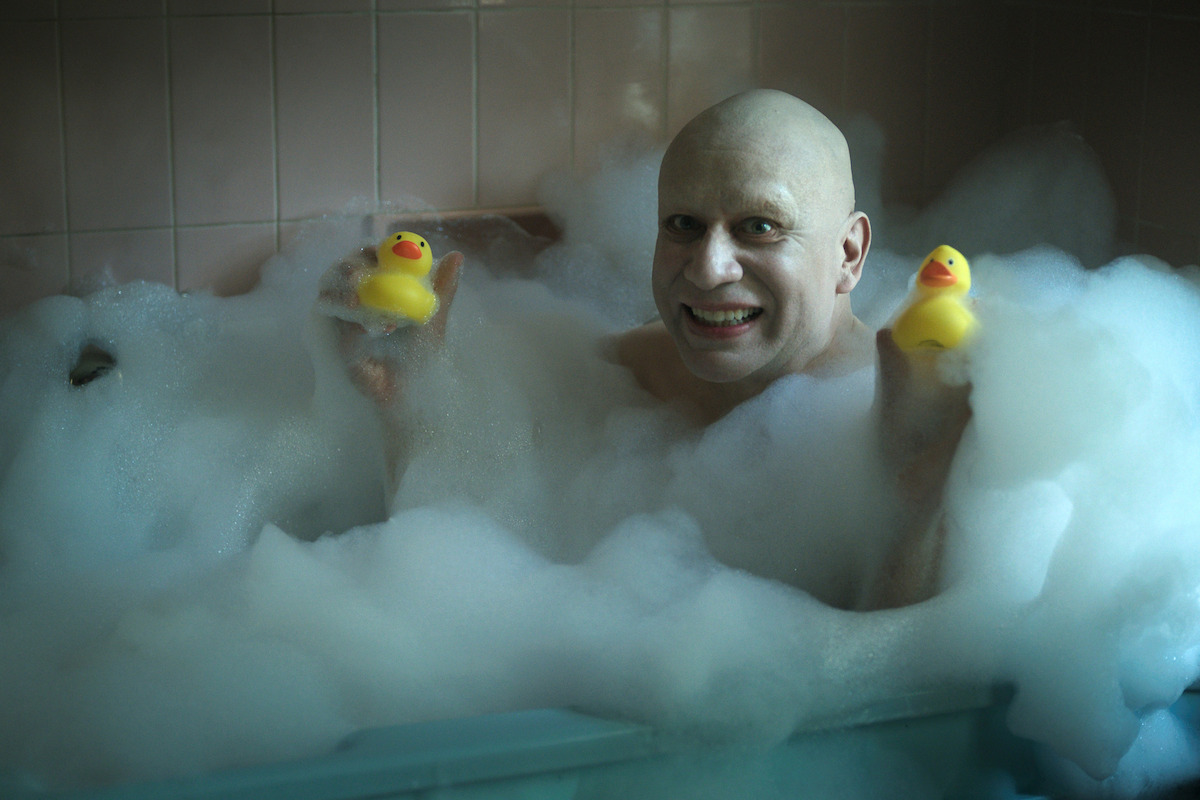 Fred Armisen as Uncle Fester in ‘Wednesday’ Season 2.