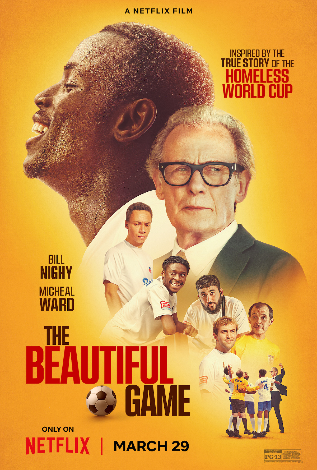 The Beautiful Game key art.