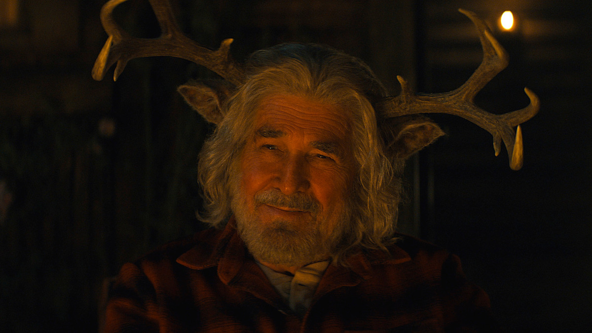 James Brolin as Old Man Gus smiles in Season 3 of ‘Sweet Tooth’