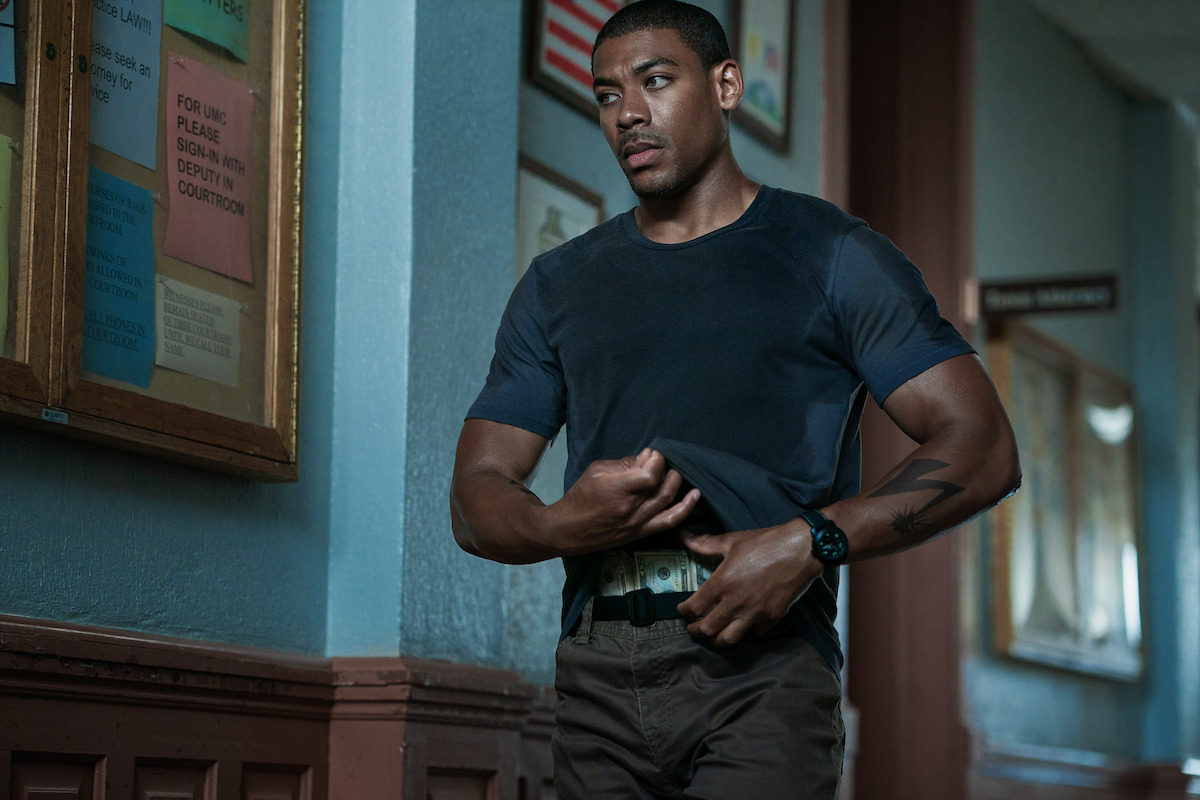 Aaron Pierre as Terry Richmond in ‘Rebel Ridge’