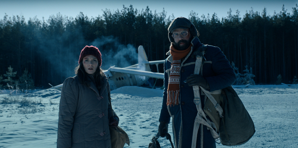 Winona Ryder as Joyce Byers and Brett Gelman as Murray Bauman in ‘Stranger Things’ Season 4.