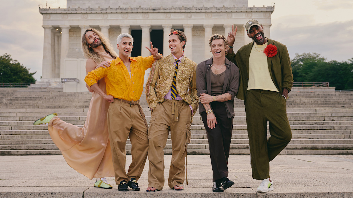 Jonathan Van Ness, Tan France, Antoni Porowski, Jeremiah Brent, and Karamo Brown.