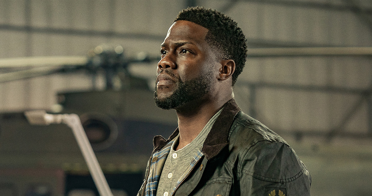 Kevin Hart in 'Lift'.