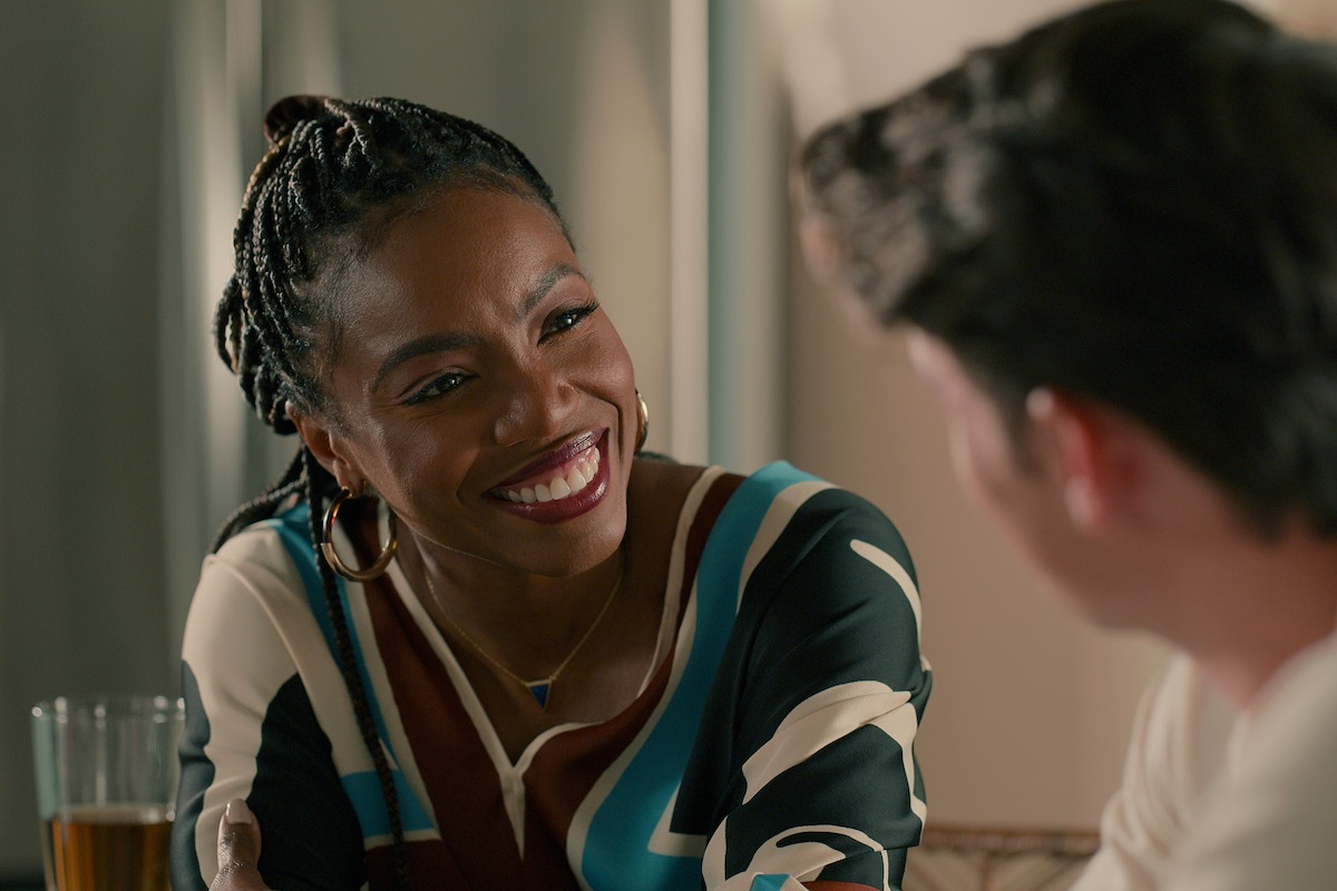 Heather Headley as Helen smiles brightly in Season 3 of ‘Sweet Magnolias.’