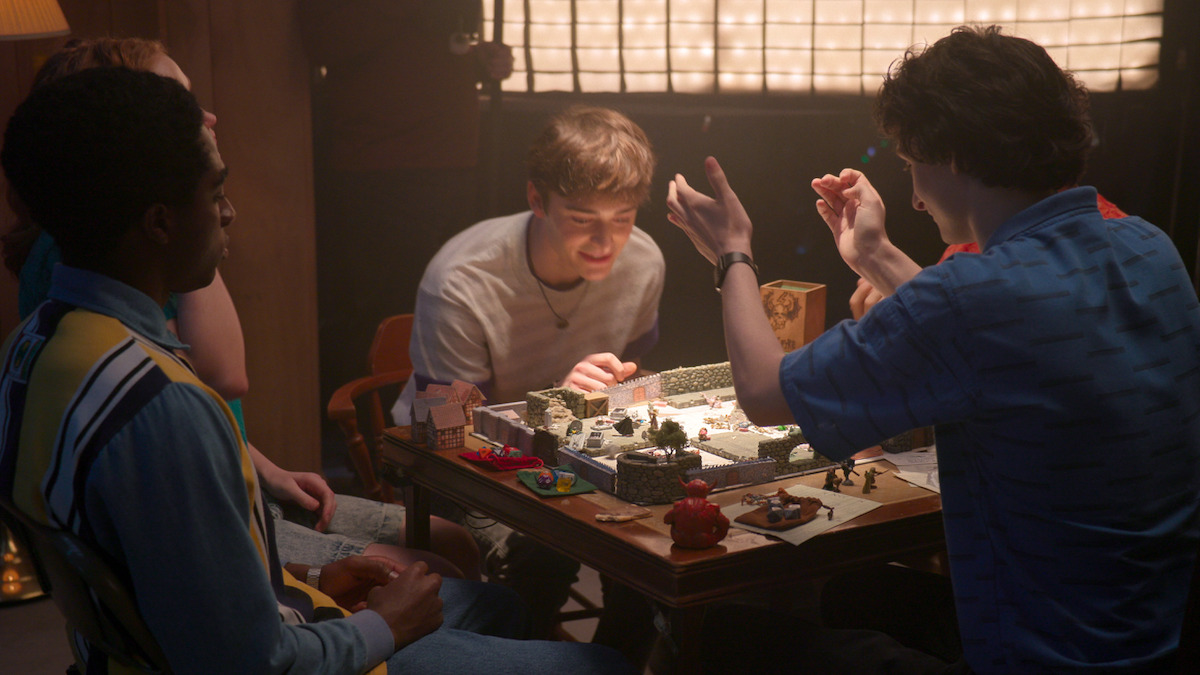 Noah Schnapp and Finn Wolfhard behind the scenes of 'Stranger Things 5'
