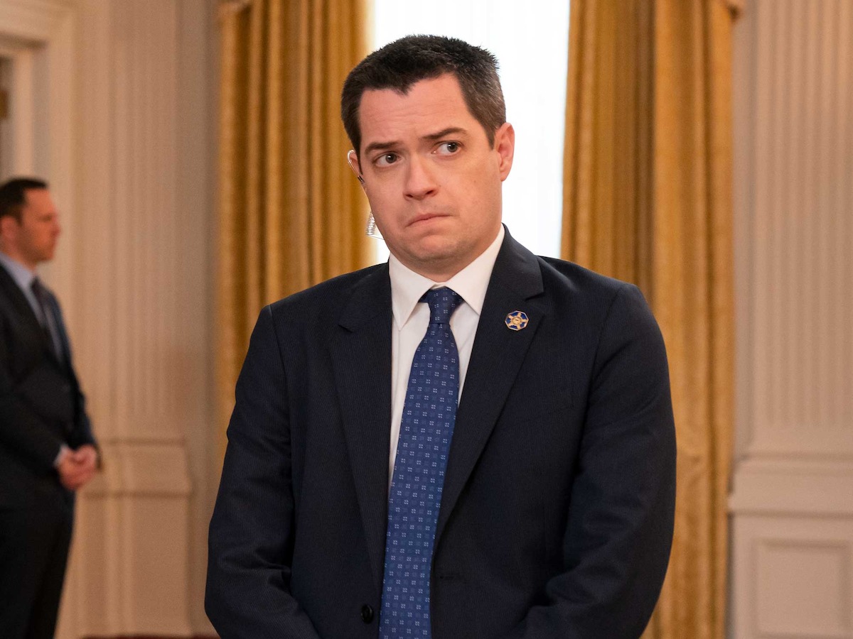 Dan Perrault as Colin Trask in ‘The Residence.’